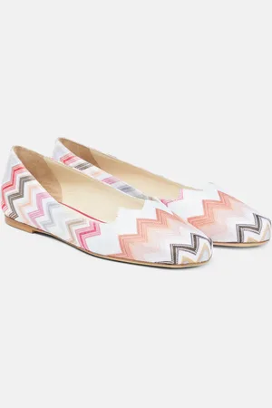 Missoni Zig Zag ballet flats