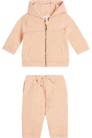Chloé ChloÃ© Kids Baby cotton set of sweatshirt and sweatpants
