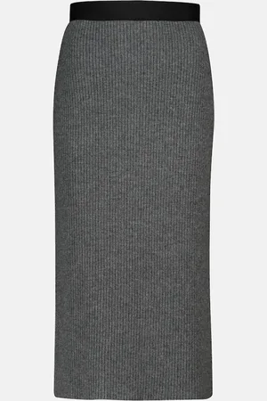 Moncler Wool and cashmere midi skirt