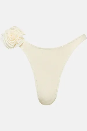 SAME AppliquÃ© high-leg bikini bottoms