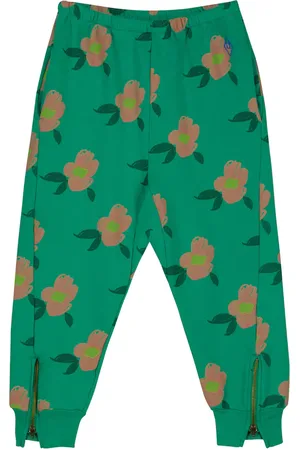 The Animals Observatory Panther printed cotton sweatpants
