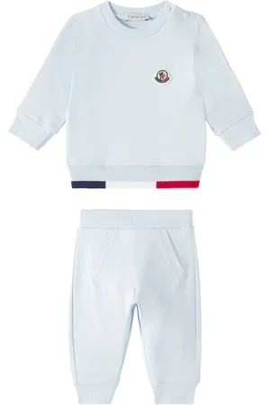 Moncler Baby cotton-blend sweatshirt and sweatpants set