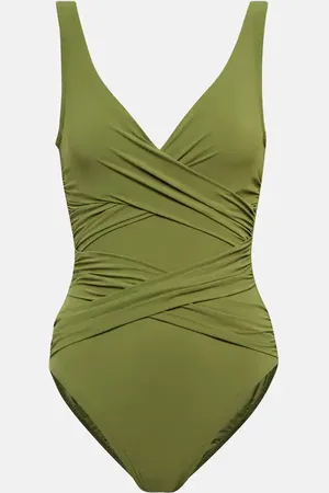 Karla Colletto Basics ruched swimsuit