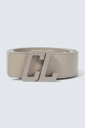 Christian Louboutin Happy Rui CL Logo leather belt