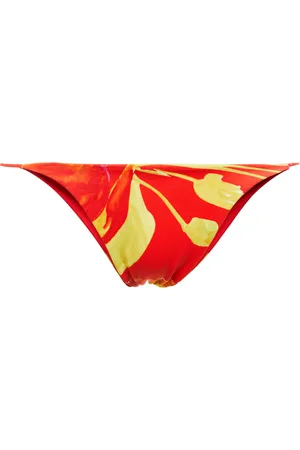 Louisa Ballou Mini Ring high-rise bikini bottoms