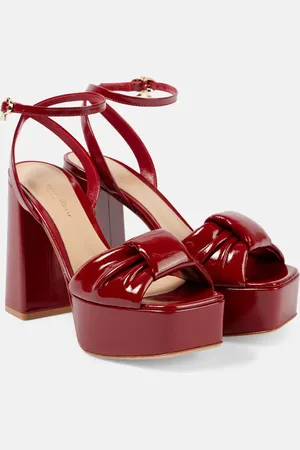 Gianvito Rossi ParadÃ¬ leather platform sandals