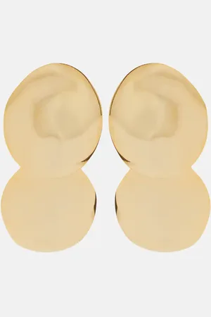 Jennifer Behr Issey 18kt -plated drop earrings
