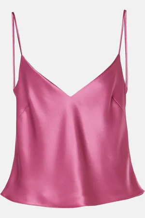 GALVAN Ischia satin camisole