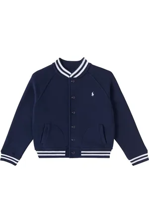 Ralph Lauren Cotton-blend varsity jacket
