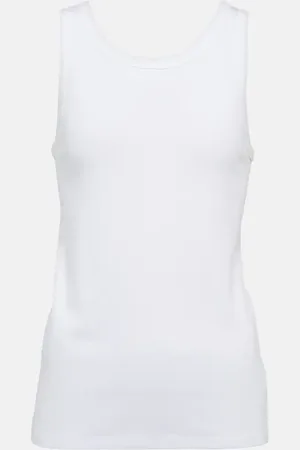 The Row Frankie cotton jersey tank top