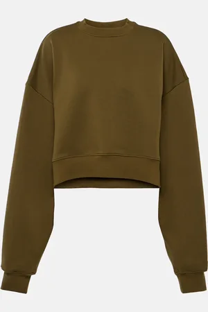 WARDROBE.NYC X Hailey Bieber cotton jersey top