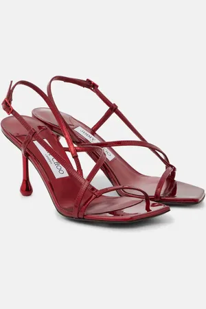 Jimmy Choo Etana 80 leather sandals