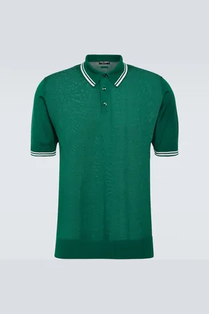Dolce & Gabbana Silk polo shirt