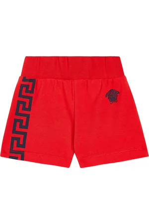 VERSACE Baby printed cotton-blend shorts