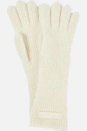 Jacquemus Alpaca and wool-blend gloves