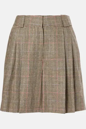 Blazé Milano BlazÃ© Milano Checked silk shorts