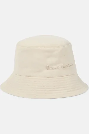 Ruslan Baginskiy Logo cotton canvas bucket hat