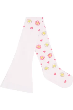 MONNALISA Jacquard cotton-blend socks