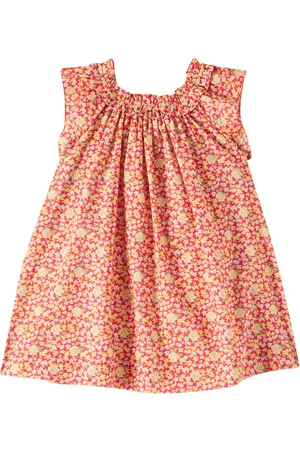 BONPOINT Goldina ruffled cotton dress