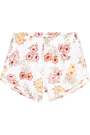 The New Society Palermo floral swim trunks