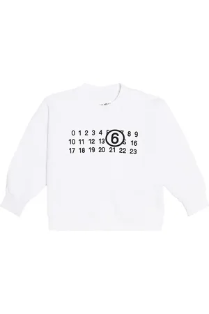 Maison Margiela Logo cotton jersey sweatshirt