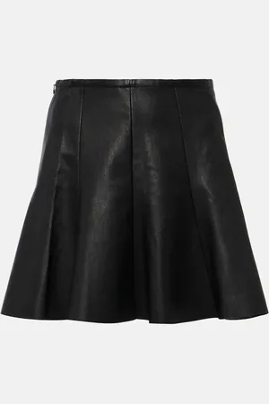 Stouls Mila leather miniskirt