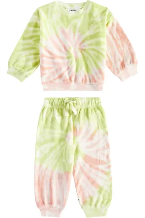 Molo Baby Simeon cotton sweatshirt and sweatpants set
