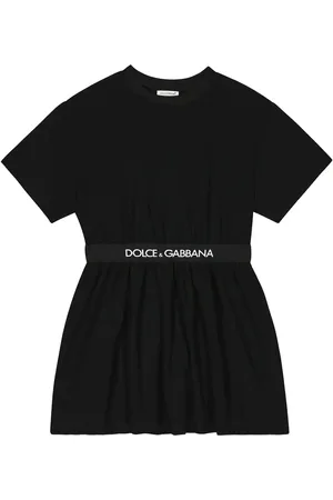 Dolce & Gabbana Logo cotton-blend dress