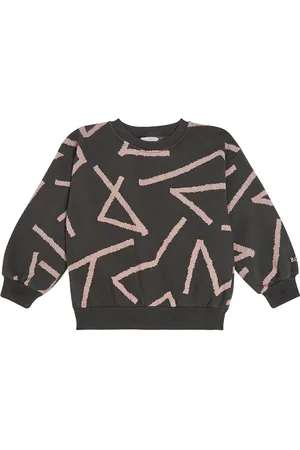 Bobo Choses Lines printed cotton sweatshirt