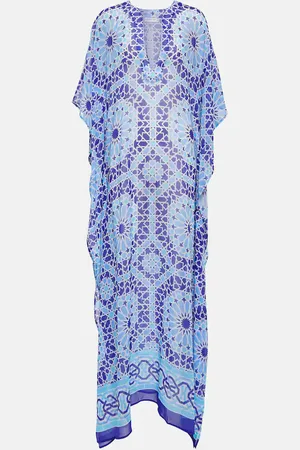 ALEXANDRA MIRO Roxanne printed chiffon kaftan