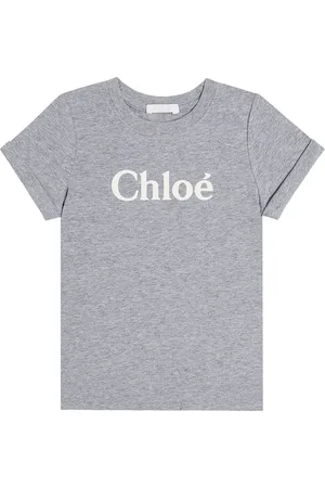 Chloé ChloÃ© Kids Logo cotton jersey T-shirt