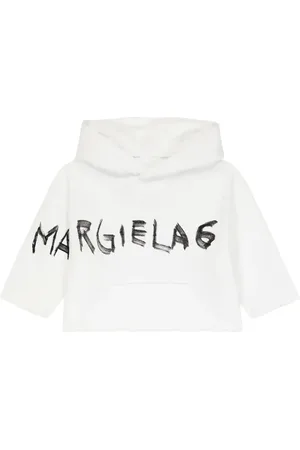 Maison Margiela Logo cotton jersey hoodie
