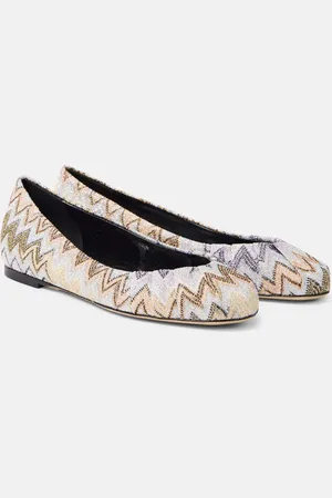 Missoni Iris Zigzag ballet flats