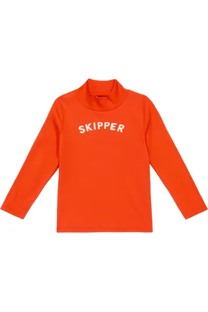 Mini Rodini Skipper cotton-blend long-sleeve T-shirt