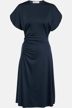 Victoria Beckham Gathered midi dress