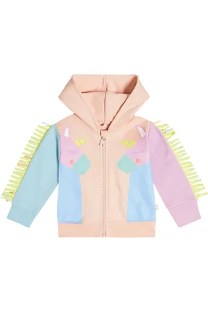 Stella McCartney Baby printed cotton jersey hoodie