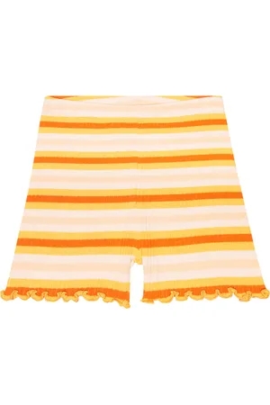 The New Society Guido striped cotton shorts