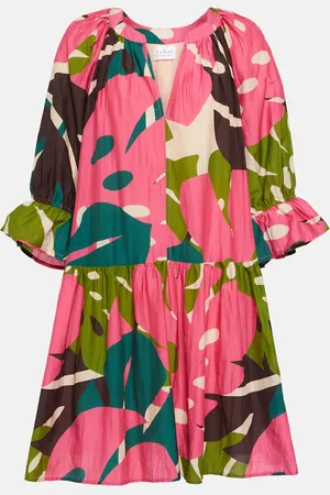 Velvet Tracy cotton and silk minidress