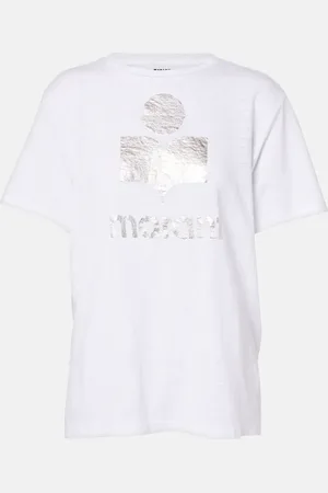 Marant Etoile Zewel printed linen T-shirt
