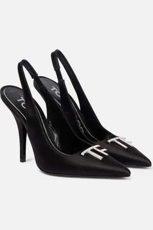 Tom Ford TF satin slingback pumps