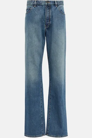 Alaïa AlaÃ¯a Lover low-rise straight jeans