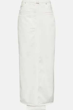 Courrèges CourrÃ¨ges Denim maxi skirt