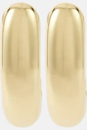 Jennifer Behr Nimah -plated hoop earrings