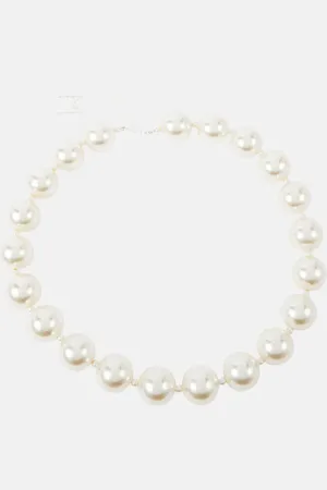 MAGDA BUTRYM Faux pearl necklace