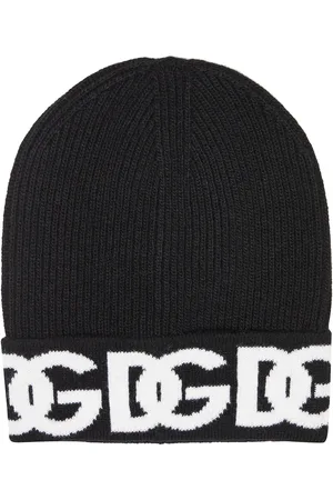 Dolce & Gabbana Logo virgin wool beanie