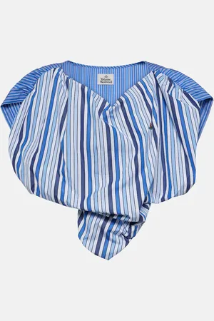 Vivienne Westwood Striped cotton top