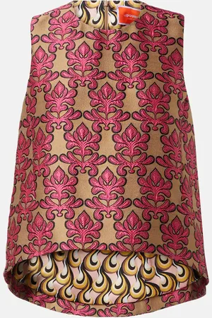 La DoubleJ La Scala Herald jacquard top