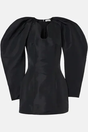 Nina Ricci Pleated taffeta minidress