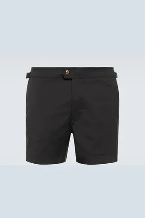 Tom Ford Side-buckle swim trunks