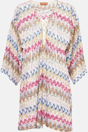 Missoni Zigzag knitted kaftan